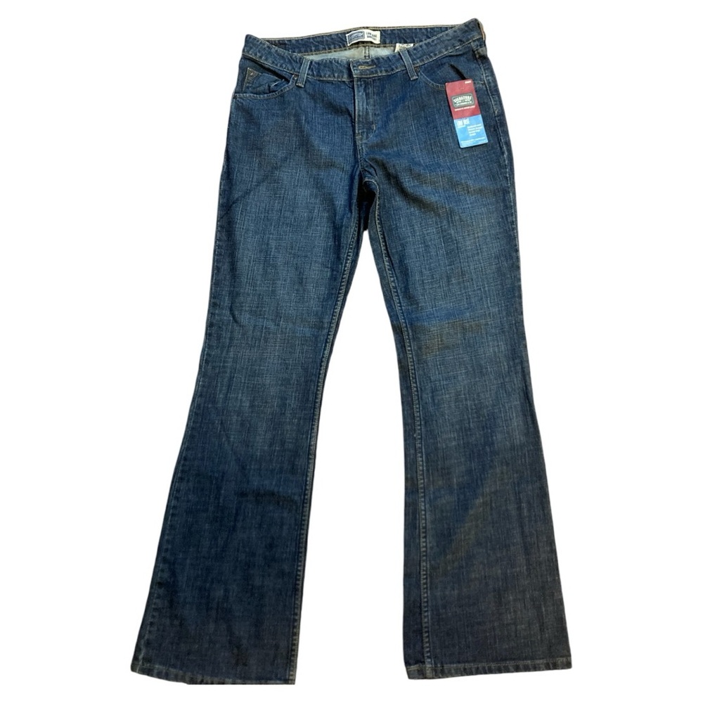 Levi Strauss & Co. Signature Low Rise Boot Cut Blue Denim Jeans